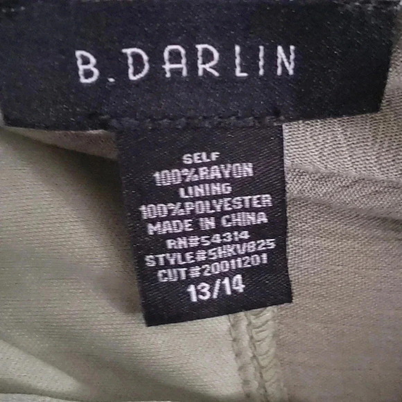 New Boho Cottagecore Fairycore Medium Babydoll Midi Minimalist Dress - Picture 3 of 5